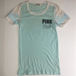 VS Pink Baseball Style T Shirt